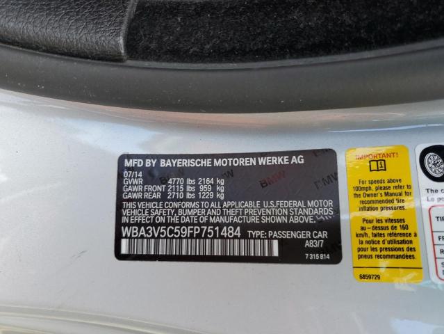 WBA3V5C59FP751484 BMW 428 I
