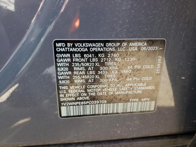 1V2WNPE85PC039709 Volkswagen ID.4 PRO S