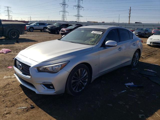 42135404 :رقم المزاد ، JN1EV7AR5KM593608 vin ، 2019 Infiniti Q50 Luxe مزاد بيع