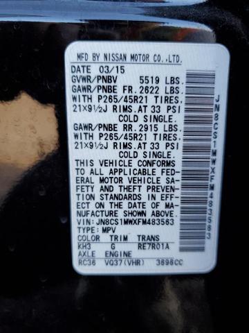 JN8CS1MWXFM483563 Infiniti QX70