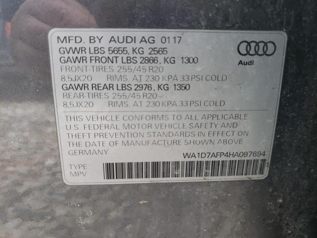 WA1D7AFP4HA097694 Audi Q5 Premium Plus S-line