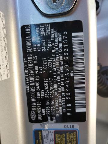 5XYPG4A59LG621375 KIA SORENTO S