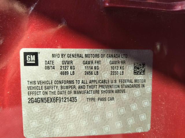 2G4GN5EX6F9121435 Buick Regal Premium