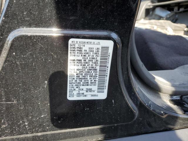 JN8CS1MU3HM142183 Infiniti QX70