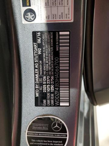 WDDZF4JB3HA066700 Mercedes-Benz E 300