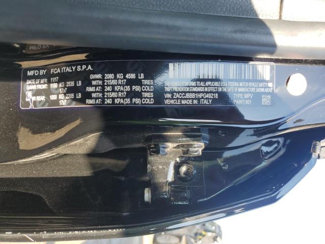 ZACCJBBB1HPG49218 Jeep Renegade Latitude