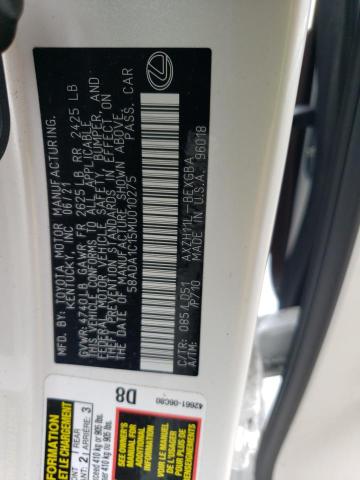 58ADA1C15MU010275 Lexus ES 300H