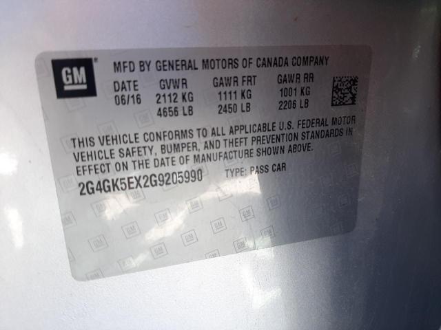 2G4GK5EX2G9205990 Buick Regal