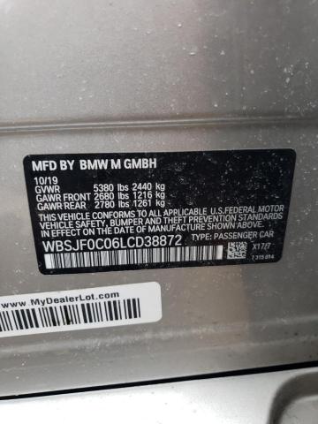 WBSJF0C06LCD38872 BMW M5 BASE