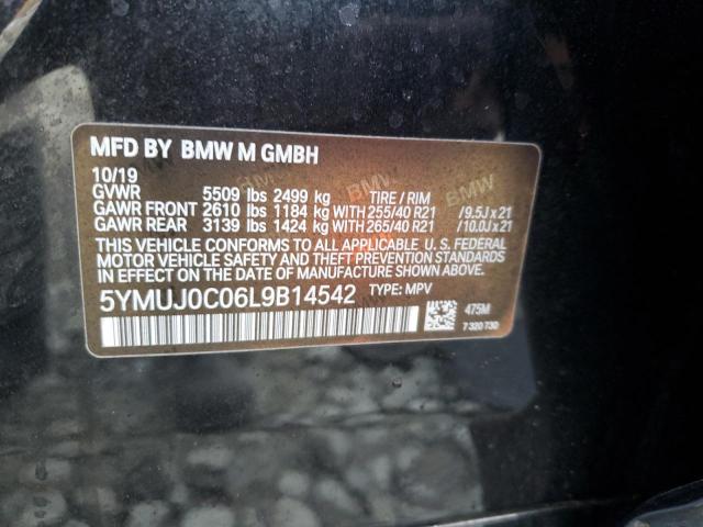 5YMUJ0C06L9B14542 BMW X4 M Competition