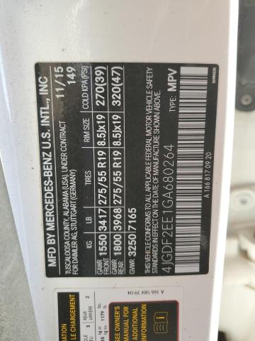 4JGDF2EE1GA680264 Mercedes-Benz Gl 350 Bluetec