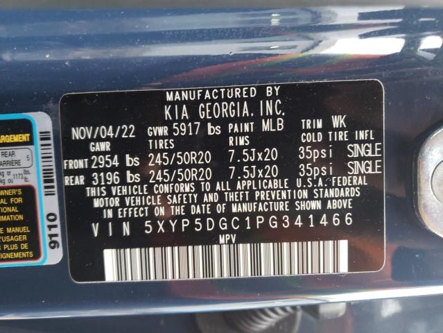 5XYP5DGC1PG341466 KIA Telluride Sx