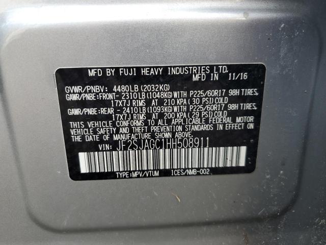 JF2SJAGC1HH508911 Subaru Forester 2.5i Premium