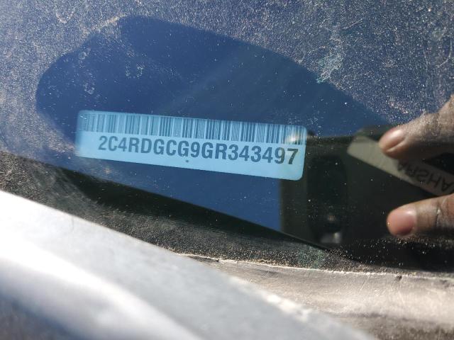 2C4RDGCG9GR343497 Dodge Grand Caravan Sxt