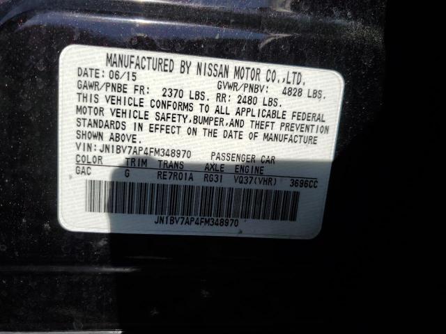 JN1BV7AP4FM348970 Infiniti Q50 BASE