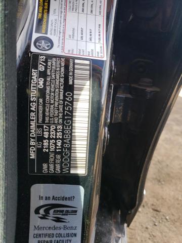 WDDGF8AB8EG175760 Mercedes-Benz C 300 4matic