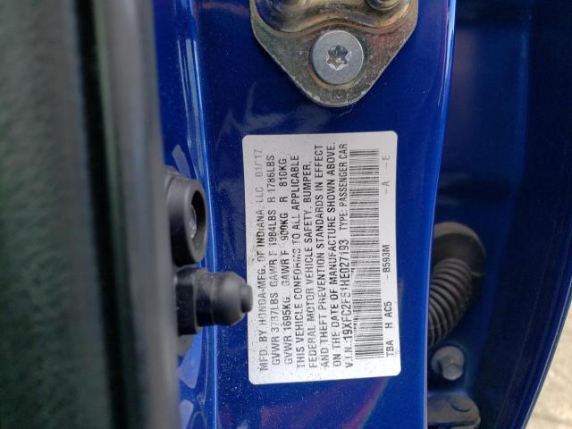 19XFC2F51HE027193 Honda Civic Lx
