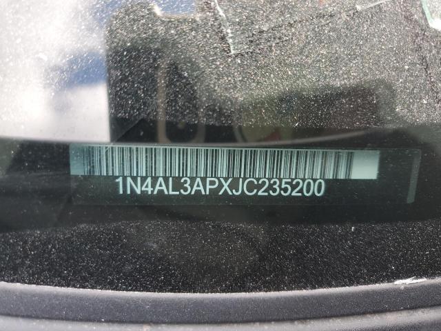 1N4AL3APXJC235200 Nissan ALTIMA 2.5