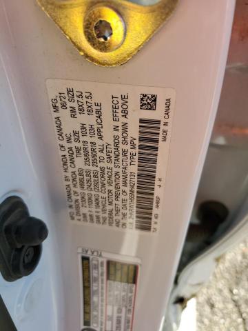 2HKRW1H55MH427131 Honda CR-V EX