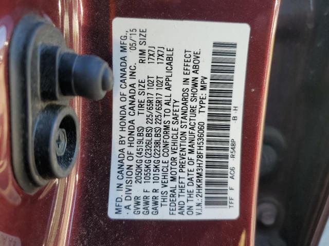 2HKRM3H78FH536060 Honda CR-V EXL