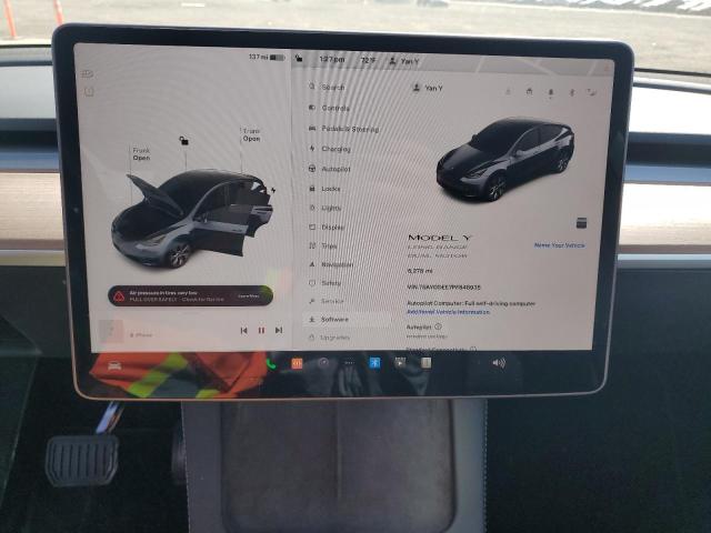 7SAYGDEE7PF848935 Tesla Model Y