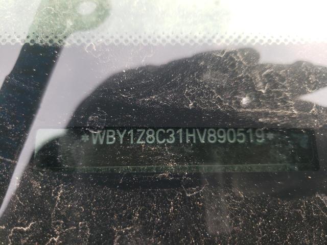 WBY1Z8C31HV890519 BMW I3 REX