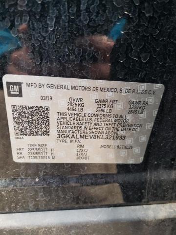 3GKALMEV8KL321933 GMC Terrain Sle