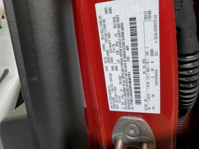 1FMCU9GN3PUB40761 Ford Escape Active