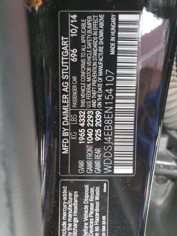 WDDSJ4EB8EN154107 Mercedes-Benz CLA 250