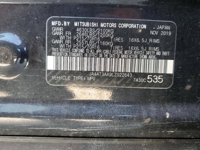 JA4AT3AA9LZ022643 Mitsubishi Eclipse Cross Es