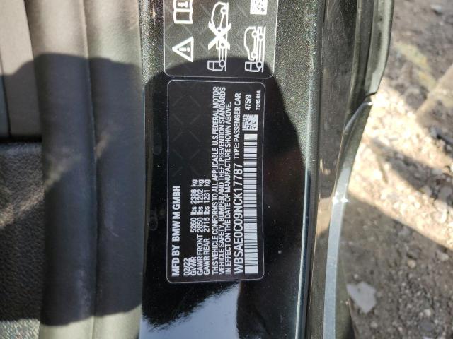 WBSAE0C09NCK17787 BMW M8