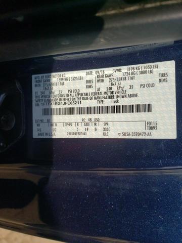 1FTFX1EG1JFE65211 Ford F150 Super Cab