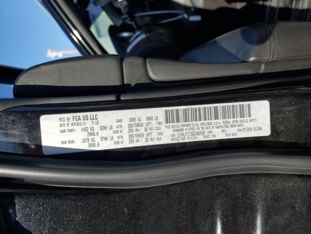 1C4RJFCT9GC492503 Jeep Grand Cherokee Overland