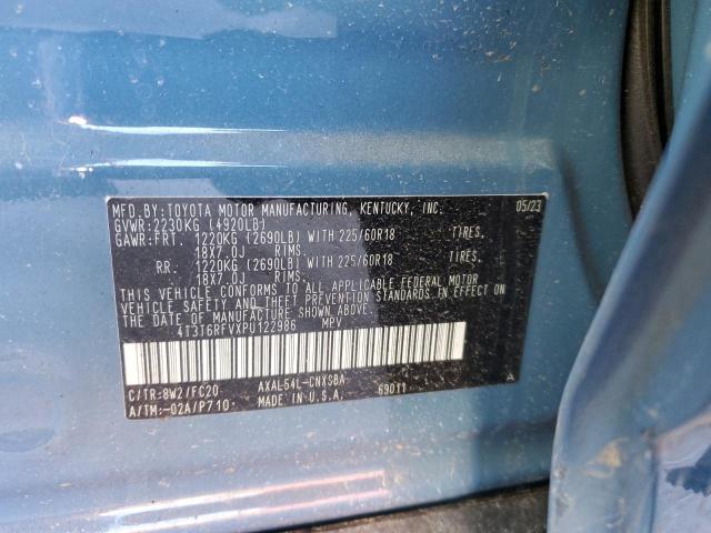 4T3T6RFVXPU122986 Toyota RAV4 SE