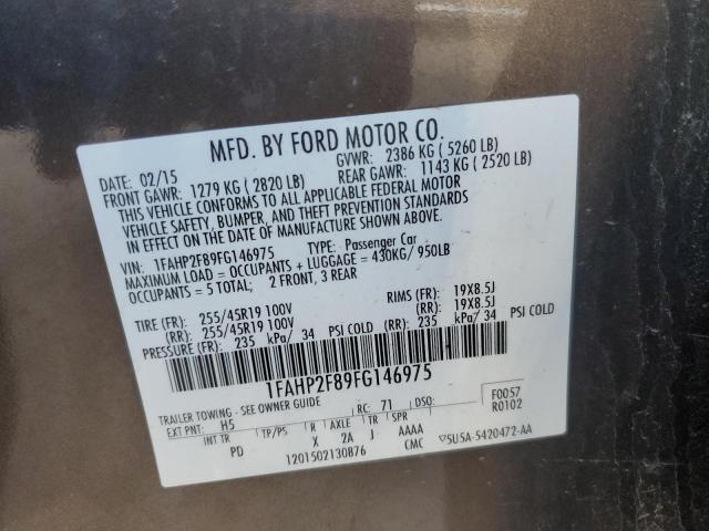 1FAHP2F89FG146975 Ford Taurus Limited