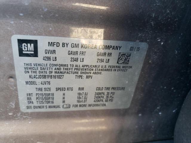 KL4CJDSB1FB161027 Buick Encore Premium