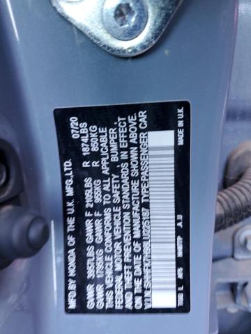SHHFK7H98LU225187 Honda Civic Sport Touring