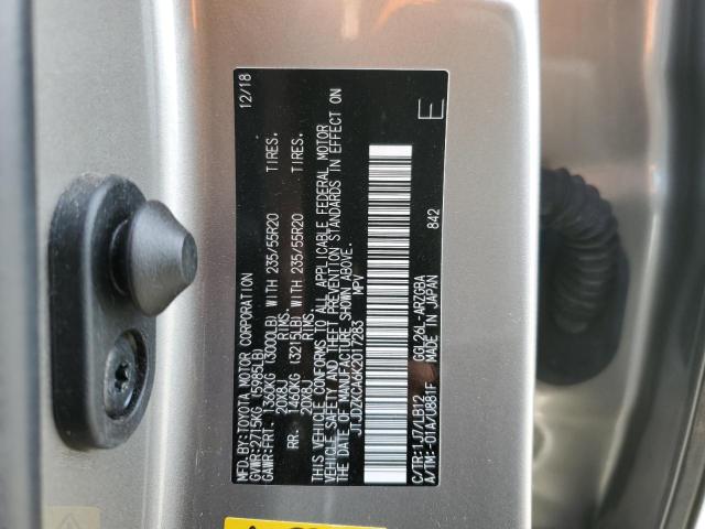 JTJDZKCA6K2017283 Lexus Rx 350 L