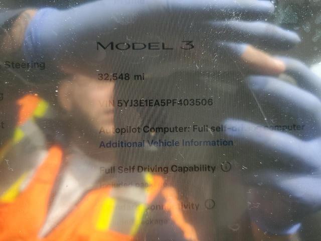 5YJ3E1EA5PF403506 Tesla MODEL 3