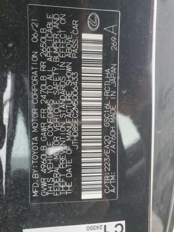 JTHD85EC2M5006433 Lexus Rc 300 Base
