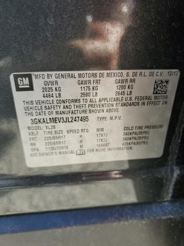 3GKALMEV3JL247495 GMC Terrain Sle