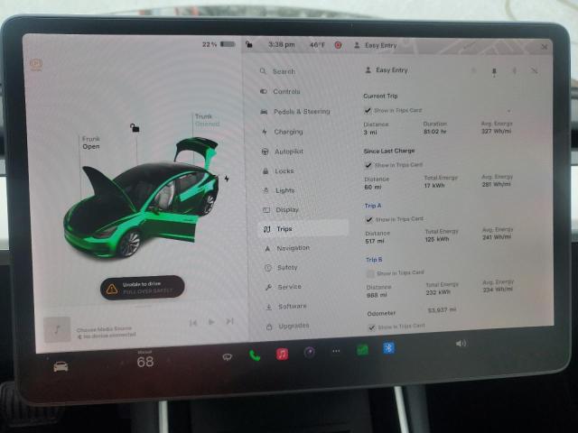 5YJ3E1EA7KF324797 Tesla MODEL 3