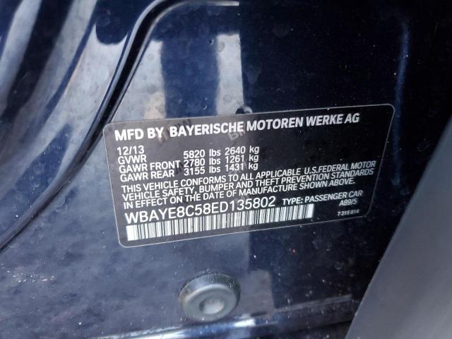 WBAYE8C58ED135802 BMW 750 LI