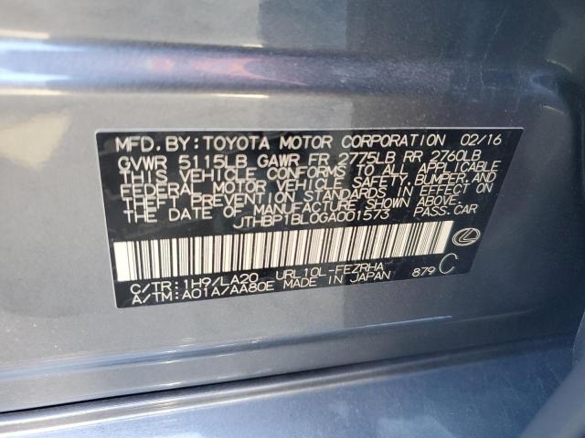 JTHBP1BL0GA001573 Lexus GS-F