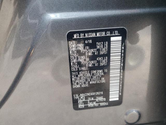 JN8AZ2NE9G9126216 Infiniti QX80