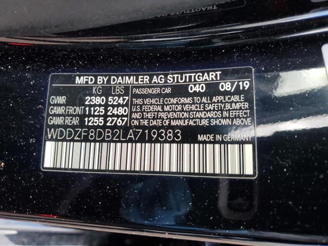 WDDZF8DB2LA719383 Mercedes-Benz E 350
