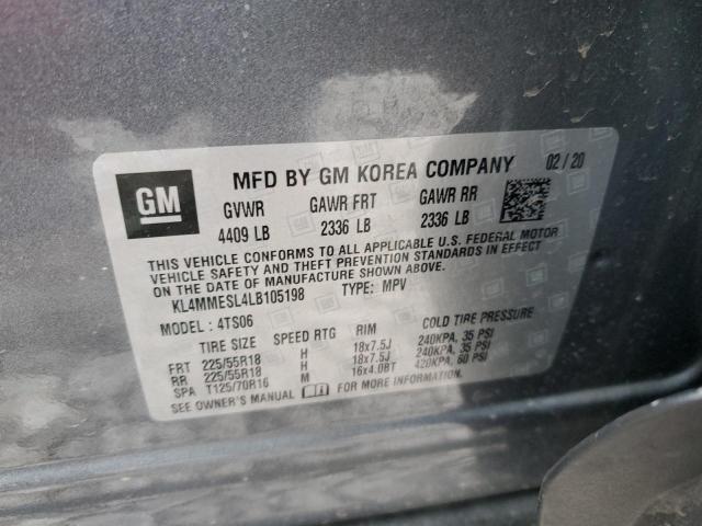 KL4MMESL4LB105198 Buick Encore Gx Select