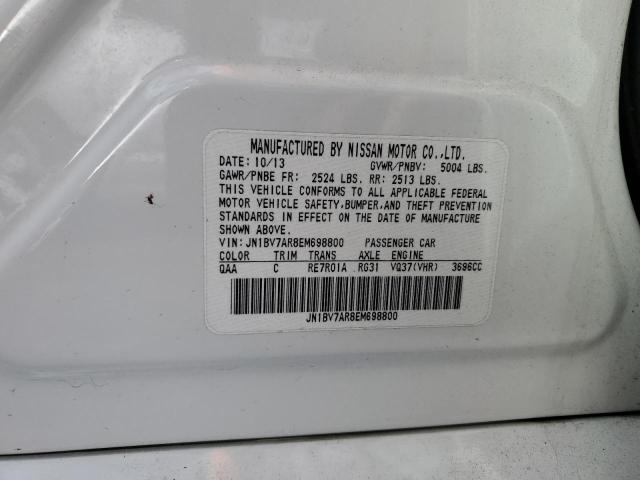 JN1BV7AR8EM698800 Infiniti Q50 BASE