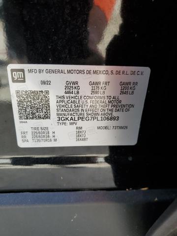 3GKALPEG7PL106893 GMC Terrain Slt