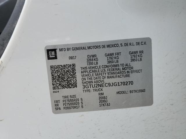 3GTU2NEC9JG170270 GMC Sierra K1500 Slt